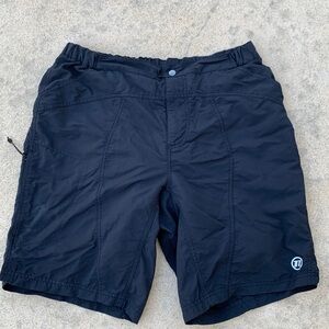 Novara Black Padded Cycling Shorts Mens Size L